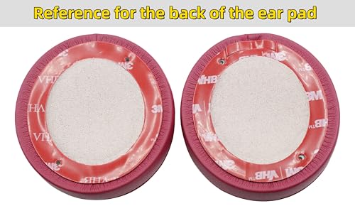 Earpads for Beats Solo 3 & Solo 2 On-Ear Headphones,Deep Brick Red | for Beats by Dre Solo 3/Solo 2/A1796/B0534 Headphones, Ear Pads Cushions with Upgrade Memory Foam & High Protein Leather - color: Deep Brick red