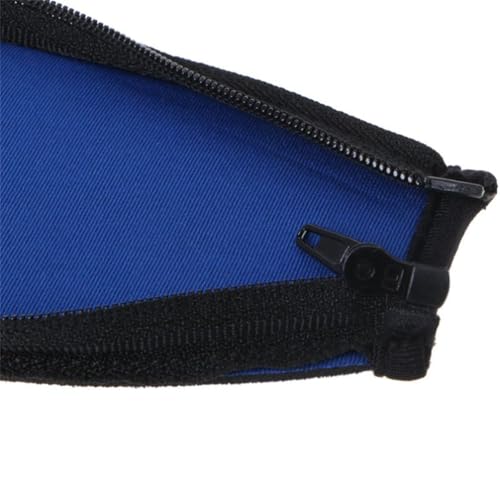 Headphones Headband Cover for QC15 QC2 QC35 QC25 Headset Headband Cushion Pads Bumper Cover Zipper Replacement (Blue) - color: blue