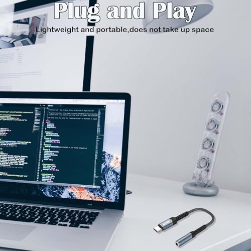 USB Type C to 3.5mm Female Headphone Jack Adapter - style: 1 Pack Adapter