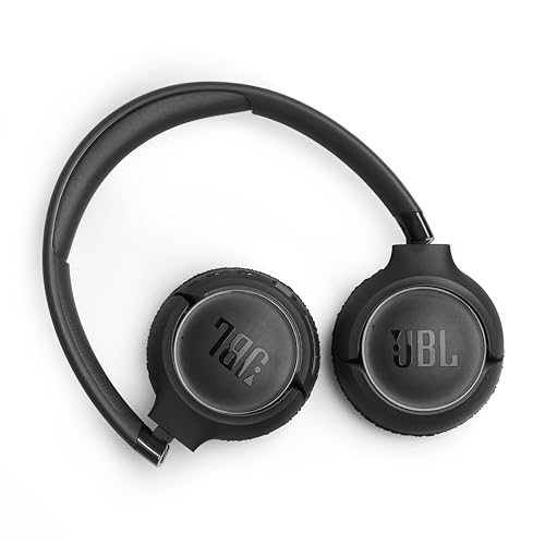 JBL Tune 680NC - Noise Cancelling Headphones - Black | Hi-Res JBL Pure Bass Sound plus Spatial Sound, Adaptive Noise Cancelling with Smart Ambient - color: Black