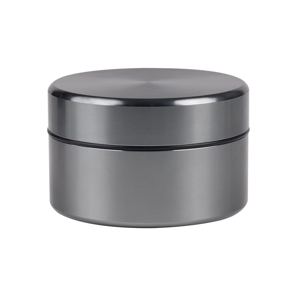 Soundlink Aluminum Alloy Earphone Case Waterproof in Ear Monitor Storage Box with Sponge Lining(Grey) - color: Grey