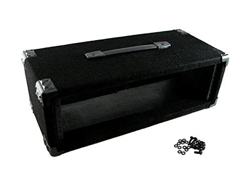 Procraft 3U 9" Deep Equipment Rack 3 Space - Made in the USA - With Rack Screws | Suitable for compact rack systems in studios, server rooms, and AV installations.