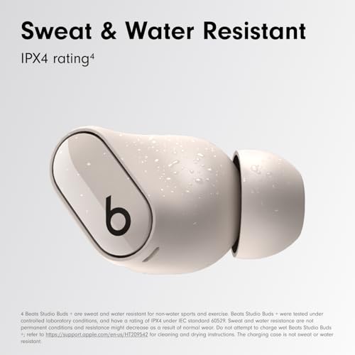 Beats Studio Buds + - Ivory with AppleCare+ (2 Years) - color: Ivory, style: With AppleCare+