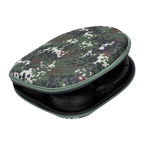 Ginsco Case Compatible with JBL Tune 510BT/520BT/500BT with Sony WH-CH520/510, Ultra-Slim Hard Shell Headphone Case for On Ear Headphones (Camo) - color: Camo