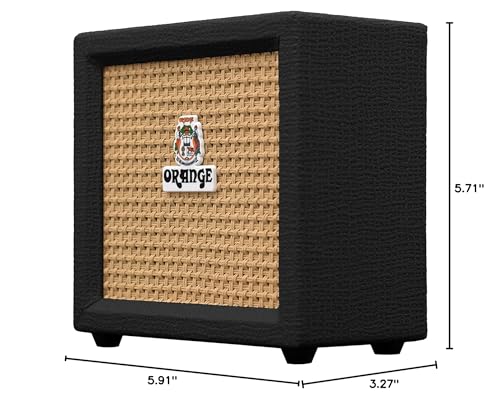 Orange Amps Crush Mini 3W - Black - color: Black