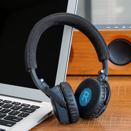 GEVO Ear Pads Cushions Replacement for Bose On-Ear 2 Headphones,Earpads for Bose OE2/OE2i/SoundTrue On-Ear/SoundLink, Earpads with High Dense Noise Isolation Foam,Protein Leather,Black&Blue