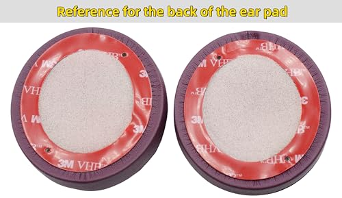 Solo3 Xinyuekj Ear Pads Replacement,Compatible with Beats by Dre Solo 3/Solo 2 Wired/Wireless A1796/B0534 Headphones,Ear Pads Cushions with Upgrade Memory Foam & High Protein Leather(POP Magenta) - color: Purple