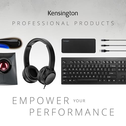 Kensington H950 EQ USB-C/USB-A On-Ear Headset with Noise-Cancelling Mic, Flip-to-Mute, in-Line Controls, Microsoft Teams & Zoom Compatible (K97468WW)