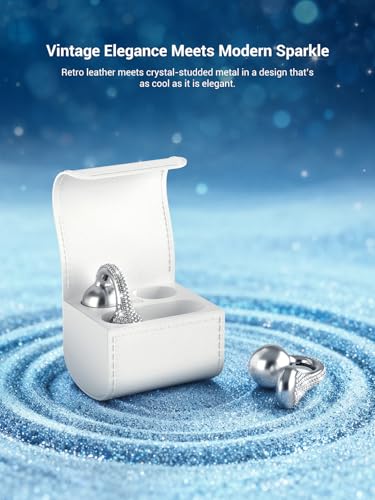 JewelPods C01 Pro Open Ear Headphones, SLV | Luxury Jewelry, Wireless Earbuds - color: SLV *