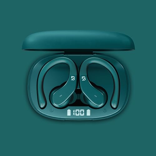 Back Bay Audio Runner Wireless Earbuds for Running, Wrap Around Earbuds - color: Emerald