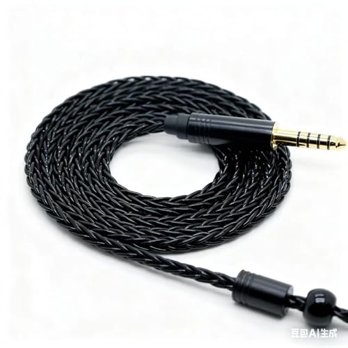 8Core MMCX Balanced 4.4mm Silver Plated Copper Earphone Cable,MMCX Upgrade Cable for Shure SE315 425 535 UE900 Earphones