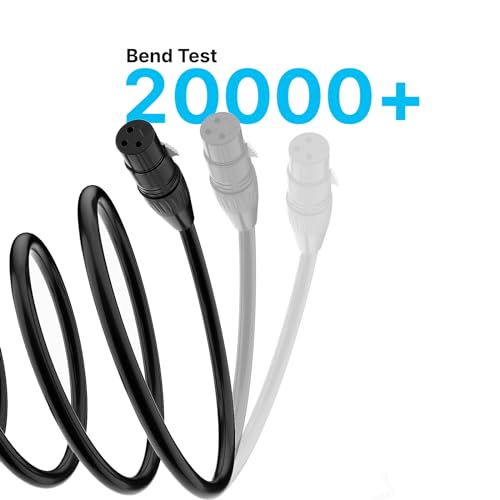 XLR Male to Female Microphone Cable 5ft (Oxygen-Free Copper) - style: 5ft/1.5m 1pack