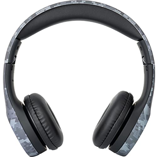 Snug Play+ Kids Headphones with Volume Limiting for Toddlers (Boys/Girls) - Black Digi Camo - color: Black Digi Camo, size: One Size