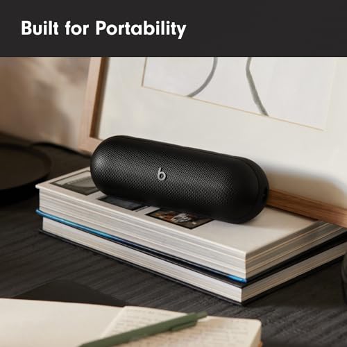 Beats Pill - Wireless Bluetooth Speaker with AppleCare+ (2 Years) - Matte Black - color: Matte Black, style: With AppleCare+