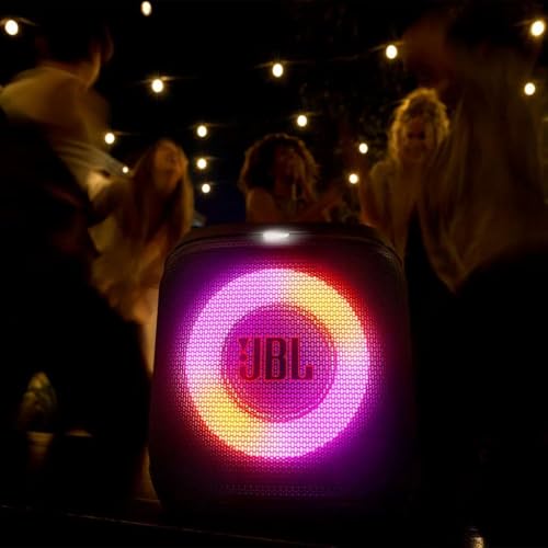 JBL PartyBox Encore Essential 2 Portable Party Speaker Bundle with Wireless Microphone System (Black)
