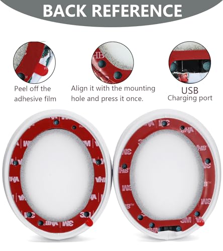 Replacement Ear Pads Compatible with Beats Studio 3 Wireless White - color: White