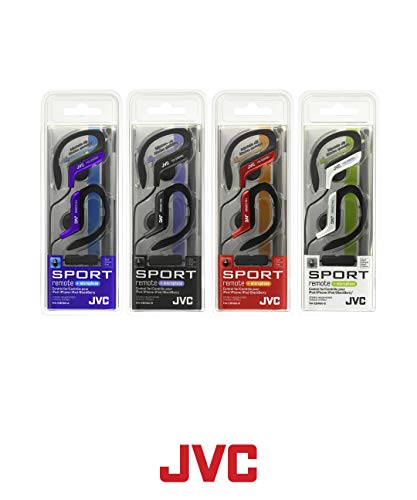 JVC HAEBR80B Sports Clip Headphones (Black) - color: Black