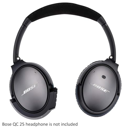 aptX Wireless Bluetooth Adapter for Bose QuietComfort 25, Black - color: Black