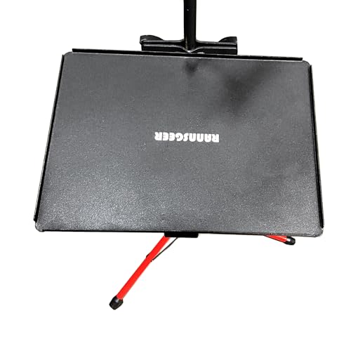 Steel Tray for Microphone Stand, 12.8 X 9.8 Inch - size: 12.8 x 9.8