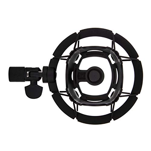 Knox Gear Shock Mount for Blue Yeti X Microphone | Vibration-isolating microphone support