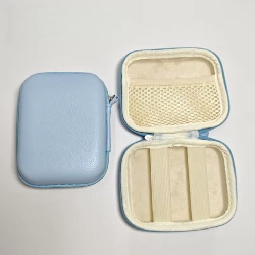 Earphone Data Storage Bag Cable Organizer Bags Mini Zipper Pouch Tech Gadgets Portable Charger U Disk Mini Camera Storage Case(Black)
