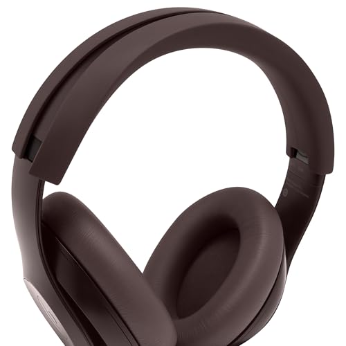 WC BandZ Studio & Studio Pro - Silicone Headband Cover for Beats Studio | Made by Wicked Cushions | Does Not Fit Beats Solo | Enhanced Comfort & Sweat Protection | Brown - color: Brown