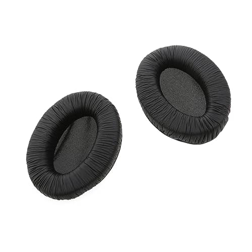 Replacement Pu Earpads for Pro Headphones Comfortable Ear Cushions Black and Elastic Design for Restoring Bass Performance