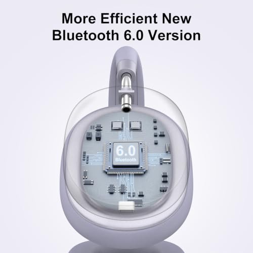 Srhythm NiceComfort 95 Adaptive Noise Cancelling Headphones Wireless | Bluetooth with Spatial Audio,Transparency,ENC,HD Sound,Low Latency for Gaming,Slim Headphones Lightweight - color: Romantic Purple
