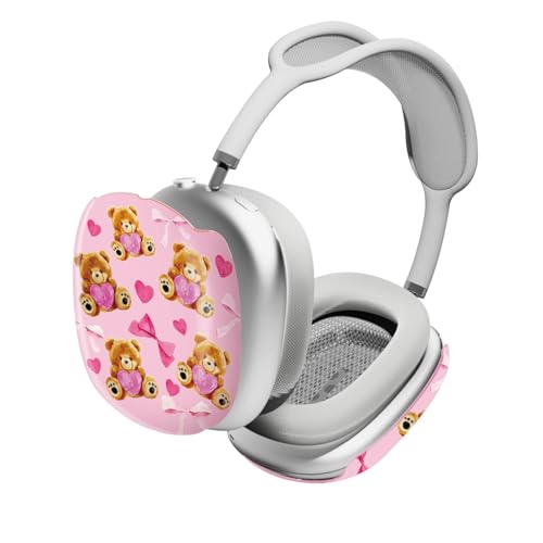 iBenzer Protective Case for AirPods Max Headphones, Ear Cups Cover for Apple AirPods Max (2024 USB-C / 2020 Lightning), Teddy's Dream, AP-MAX-115 - color: Teddy's Dream