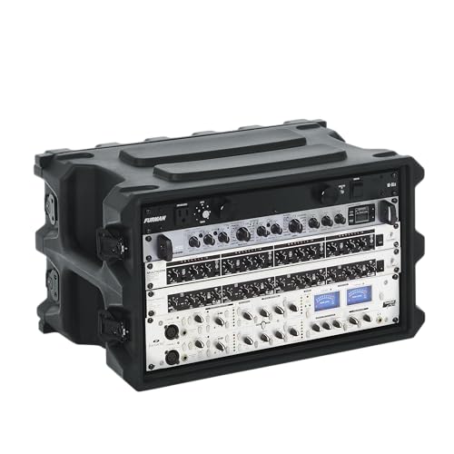 Gator Cases Pro Series 6U Rack Case with Shallow 13" Depth, Roto Molded Made in USA (G-PRO-6U-13) - size: 6U Rack Space, style: Shallow - 13" Deep