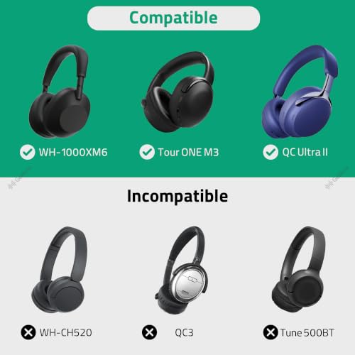 Geekria NOVA Headphones Puffy Pouch, Compatible with Bose QC Ultra/45, JBL Tune 710BT, Sony WH-CH720N, Headset Carrying Bag, Soft Travel Pouch Case for Over-Ear Headphones (Black) - color: Black
