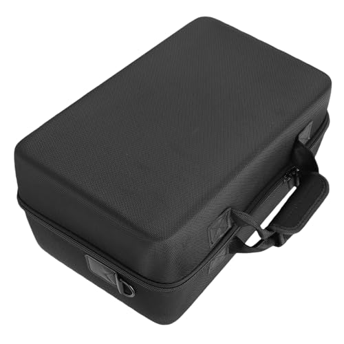Dpofirs Protective Travel Bag for SLIM Console | Hard Shell Shockproof Storage Case, Controller Holder, WaterResistant, Large Capacity, Gray (Black) - color: Black