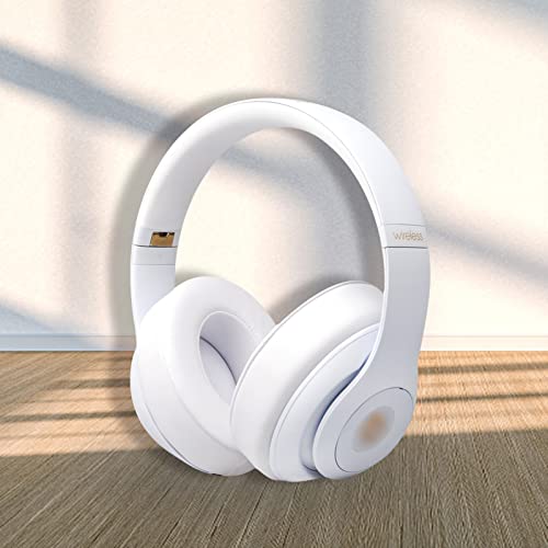 GEVO Replacement Ear Pads for Beats Studio 2 & 3 Headphone Ear Cushions - color: White