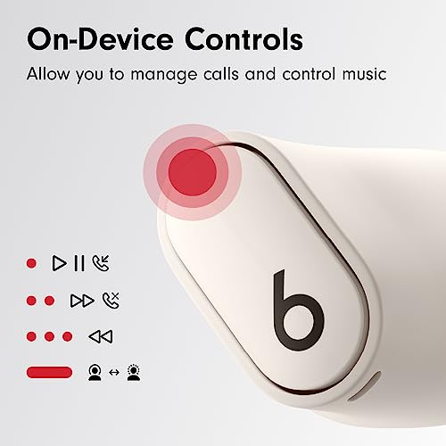 Beats Studio Buds + with Apple 20W USB-C Power Adapter - Ivory - color: Ivory, style: With Power Adapter