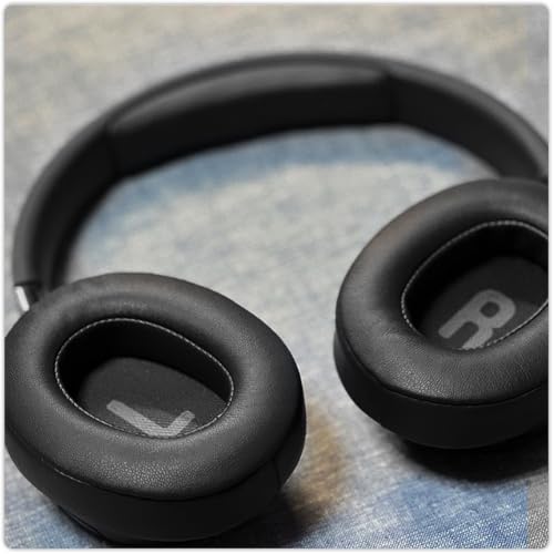 Replacement Ear Pads for JBL Tune 700BT, 710BT, 720BT, Tune 750BTNC, 760NC, 770NC Wireless Over-Ear Headphones, Ear Cushions, Ear Cups Cover Repair Parts (Red) - color: Red