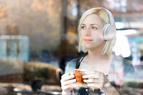 PHILIPS Trucker Bluetooth Headset, Wireless Headset with Noise-Canceling Microphone, 2-in-One Convertible Mono & Stereo Design Headphone (White) - color: White