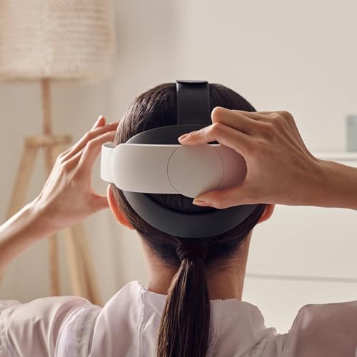 Meta Quest Elite Strap — Works with Meta Quest 3/3S — Premium Comfort and Weight Distribution — Adjustable, Ergonomic Fit — Reduces Pressure and Fatigue | Ergonomic VR headset support with adjustable fit dial and flexible silicone cradle for stability and