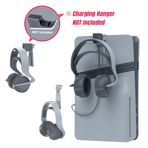 PS Pro Cooling Station, Portal Charger, Dual Controller Dock & RGB Lights | Magnetic Portal dock and dual controller chargers show status; set console USB power to Always for charging in rest mode - color: Gray
