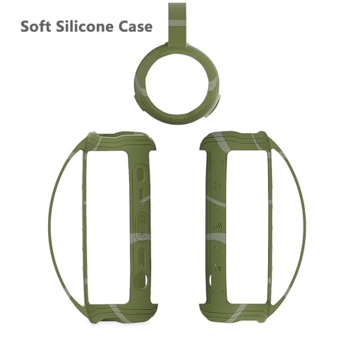 JCHPINE Silicone Cover Case for JBL Flip 6 Portable Bluetooth Speaker - color: Camo