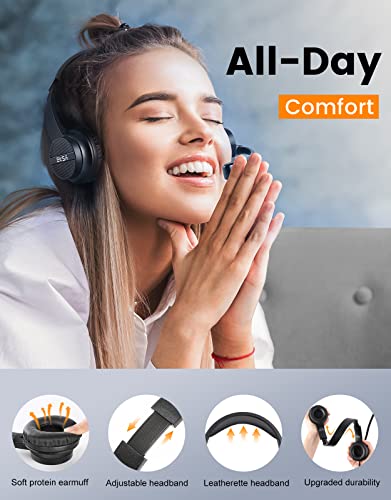 Headsets with Microphone for Laptop, 3.5mm Wired Computer Headset Super-Lightweight Noise Cancelling Headphones with in-line Control Volume & Mute, PC Headset Perfect for Classroom, Home or Office - style: 3.5mm Computer Headset