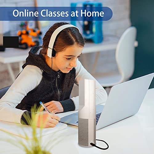 Conference Webcam w/Microphone&Speaker for HD 1080P Video Call, All-in-1 Ultra Wide-Angle 110° Camera, 19ft Voice Pickup, AI Noise-Cancel, USB Plug&Play&Power, Speakerphone&Cam Meeting System