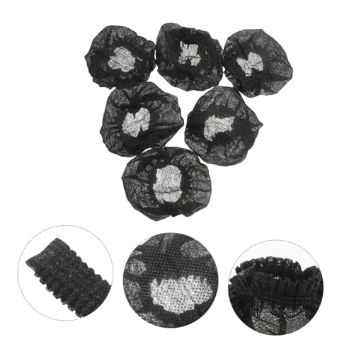 Toyvian 200 Disposable Non-Woven Microphone Covers with Elastic Band for KTV Recording Studio News Interviews Protective Windscreen for Sound Isolation and Hygiene