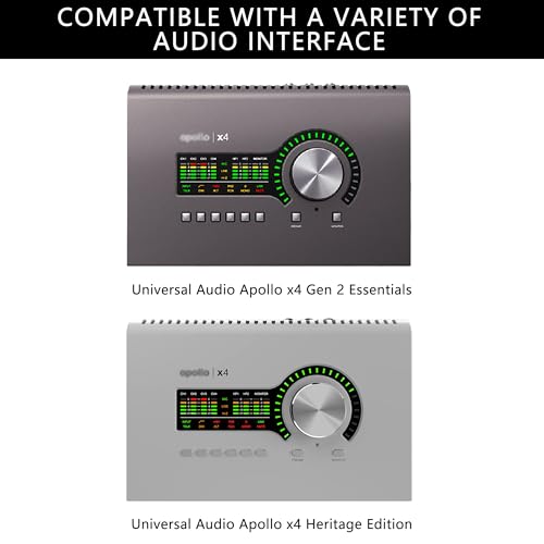 Musiin Audio Interface Case Compatible with Universal Audio Apollo x4 Gen 2 | Essentials with Strap UA Apollo x4 Heritage Edition daily protection