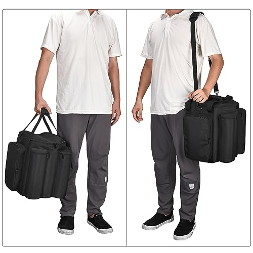 LEFOR·Z Carrying Case Travel Bag Compatible with Bose S1 Pro+/S1 Pro | Portable Bluetooth Speaker Cover Fits for Bose S1 Pro Plus with Shoulder Strap & Extra Pockets for Microphone,Accessories - size: Carrying Case