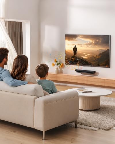 BYMECOST Soundbar Mount, Wooden-Style Heavy Duty Wall Bracket Mount - color: Style 1