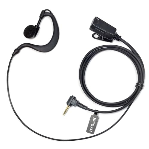 HYS Walkie Talkie Headset with Mic, T800 T460 Two-Way Radio Headset for Motorola Talkabout T100 Series T200 Series T400 Series T500 T600 Series T800 Series Handheld Radio - size: 5pcs