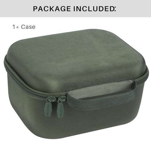 Storage Case Compatible with Walker's Razor Slim Shooting Hearing Protection Electronic Earmuffs - color: Military Green