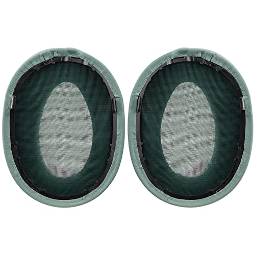 SOULWIT Replacement Earpads for Sony h.Ear on MDR-100A (MDR100A), MDR-100AAP (MDR100AAP), MDR-H600A (MDRH600A) Headphones, Ear Pads Cushions with Noise Isolation Memory Foam (Green) - color: Green
