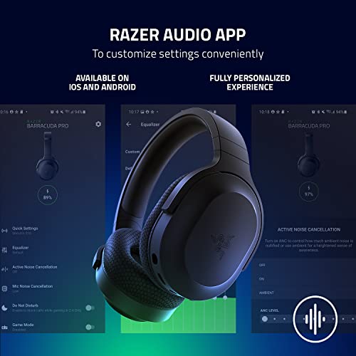 Razer Barracuda X Wireless Gaming & Mobile Headset, Black - color: Classic Black, size: Standard, style: Barracuda X
