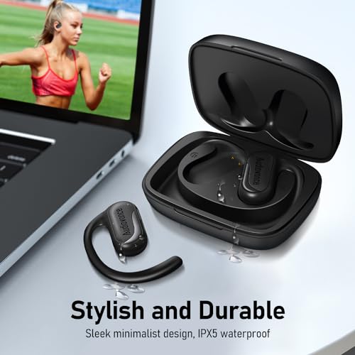 Audiovance OpenComfy 301 Wireless Bluetooth Open Ear Headphones for Running - color: 3-CF301